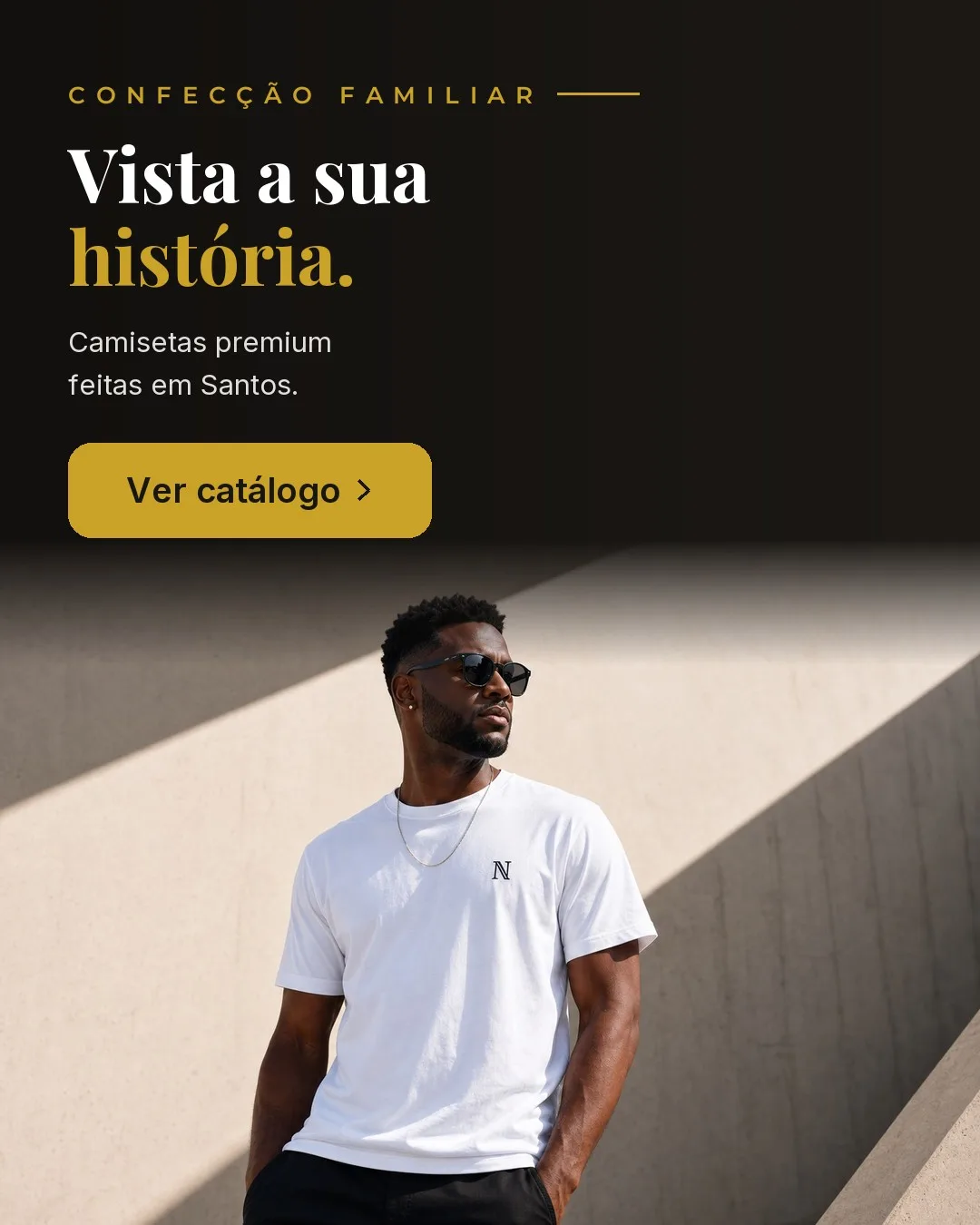Vista a sua história