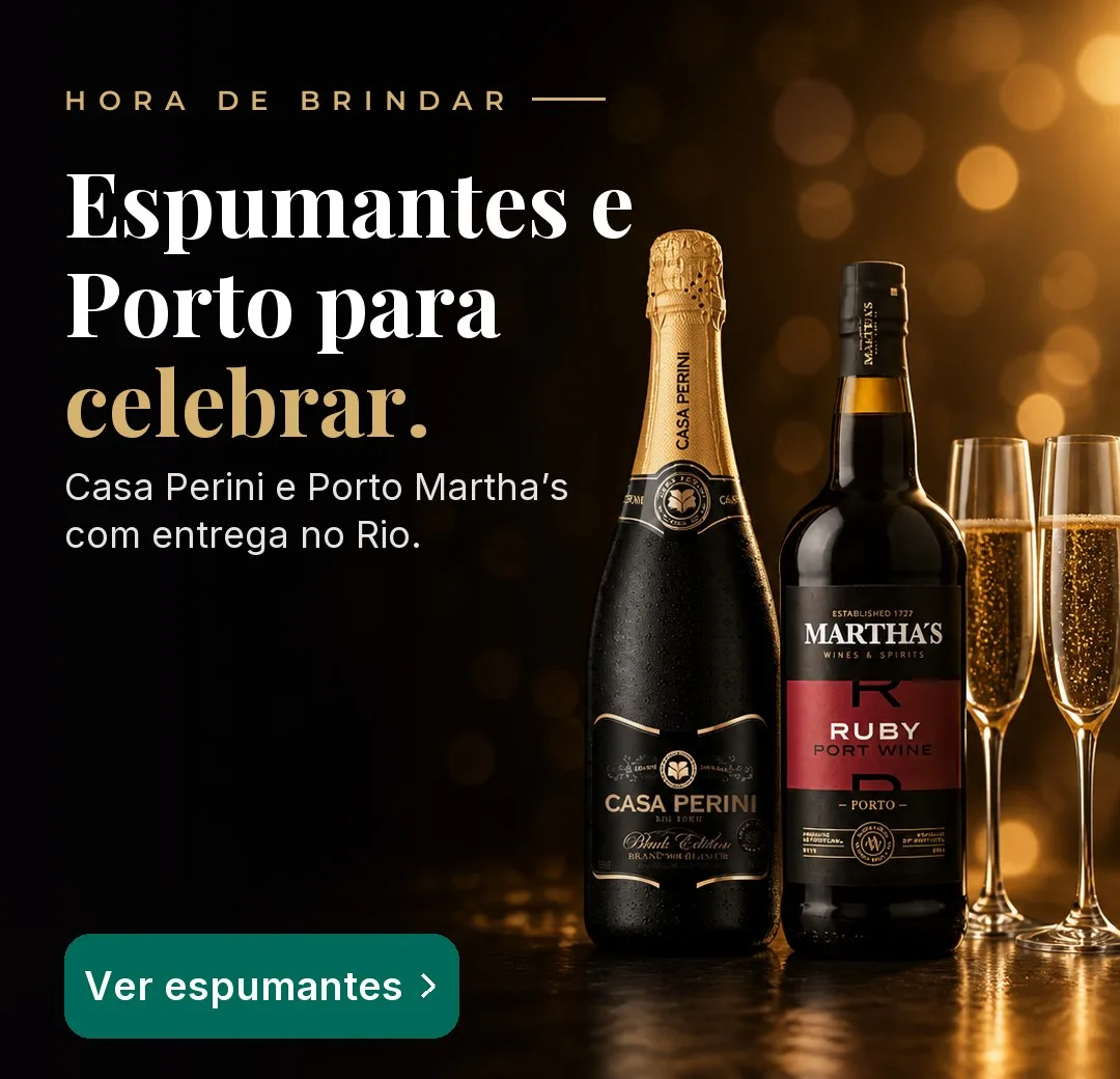 Espumantes e Porto para celebrar